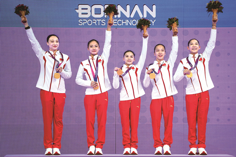 延續(xù)榮光 驚艷綻放——中國體操女團(tuán)實現(xiàn)亞運(yùn)十三連冠(圖1)