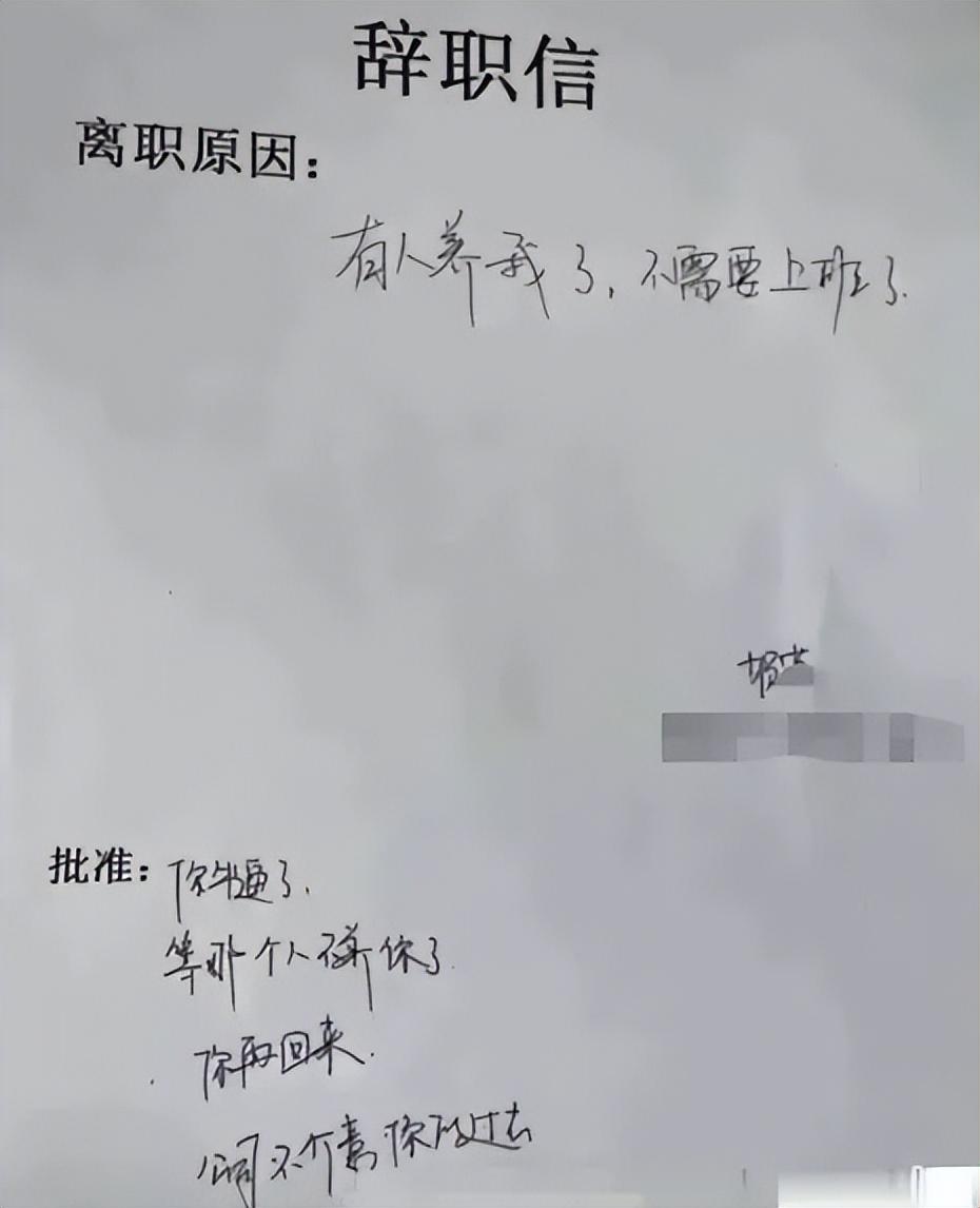 “有人養(yǎng)我不上班了”,00后囂張辭職信走紅,老板回復(fù)盡顯格局(圖5) “有人養(yǎng)我不上班了”,00后囂張辭職信走紅,老板回復(fù)盡顯格局(圖5)
