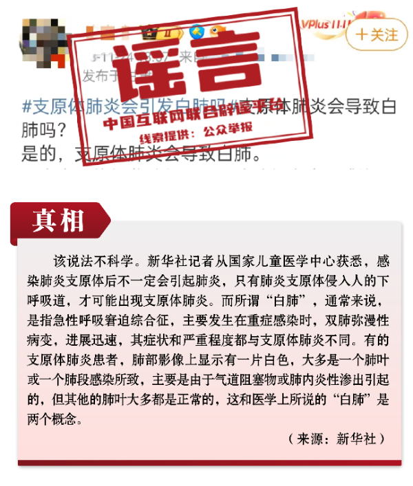 打擊網絡謠言 共建清朗家園 中國互聯網聯合辟謠平臺2023年11月辟謠榜(圖2)