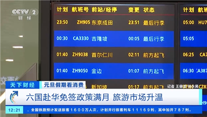 六國(guó)赴華免簽政策滿月 入境旅客數(shù)量大增！中外企業(yè)迎來(lái)新機(jī)遇