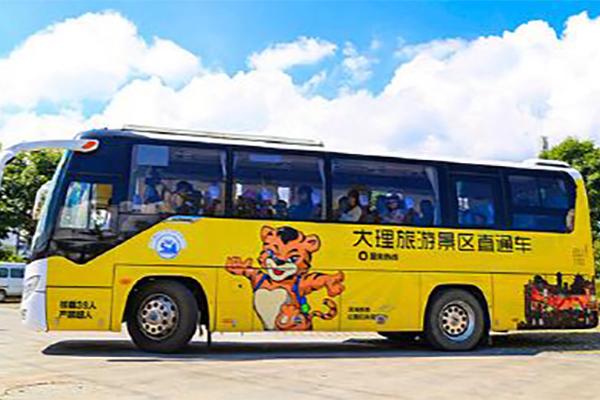 環(huán)洱海旅游觀光巴士路線(xiàn)圖