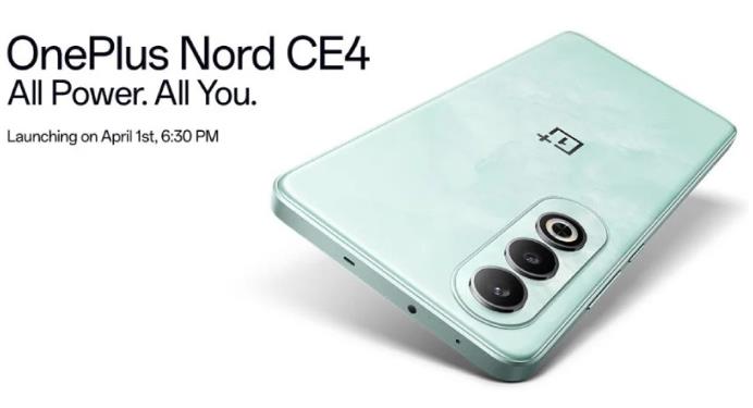 一加Nord CE 4印度發布會定于4月1日舉行 將有兩種顏色可選(圖1)