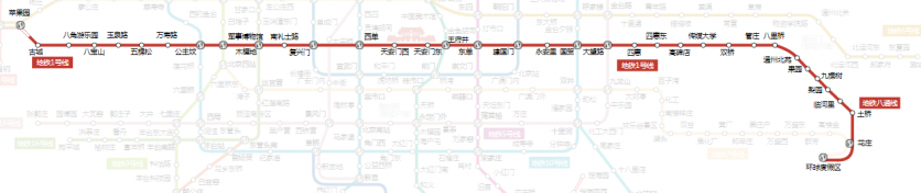 北京地鐵1號線的站點+線路圖+時間表2024 北京地鐵1號線的站點+線路圖+時間表2024