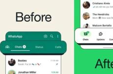 WhatsApp為Android手機(jī)重新定位導(dǎo)航欄 四個(gè)選項(xiàng)卡都具有專(zhuān)用圖標(biāo)