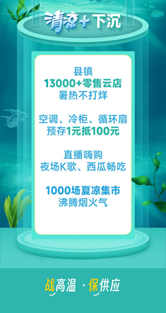 蘇寧易購“清涼+計劃”啟動：下沉市場“暑熱不打烊”