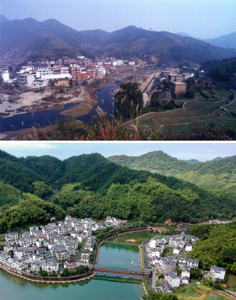 一圖勝千言：對比圖展現“千萬工程”引領浙江山鄉巨變